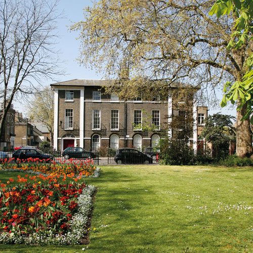 Victorian townhouses